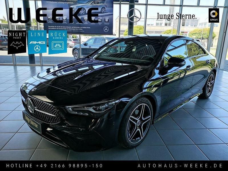Schwarz Gebraucht 2024 Mercedes CLA180 Advanced Plus Limousine | 35.969 € (Fairer Preis) - Bild 1/4