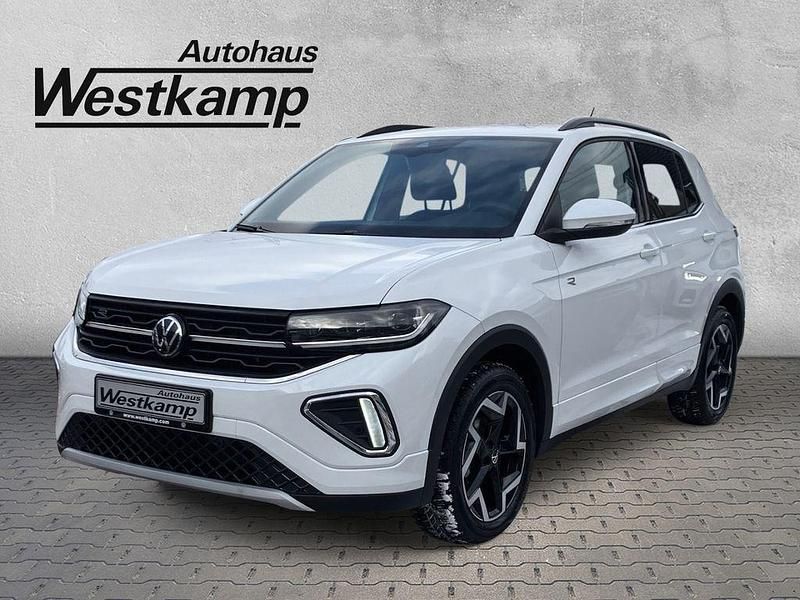 Pure white Gebraucht 2025 VW T-Cross R-line SUV | 27.830 € (Fairer Preis) - Bild 1/4