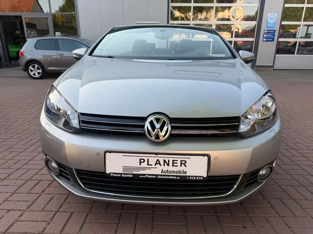 Gebraucht VW Golf Cabriolet 105 PS (77 kW) 2014 Silber Cabrio