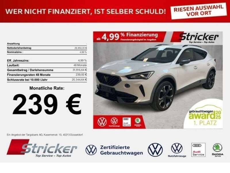 Weiß Gebraucht 2024 Cupra Formentor SUV | 26.950 € (Superpreis) - Bild 1/3