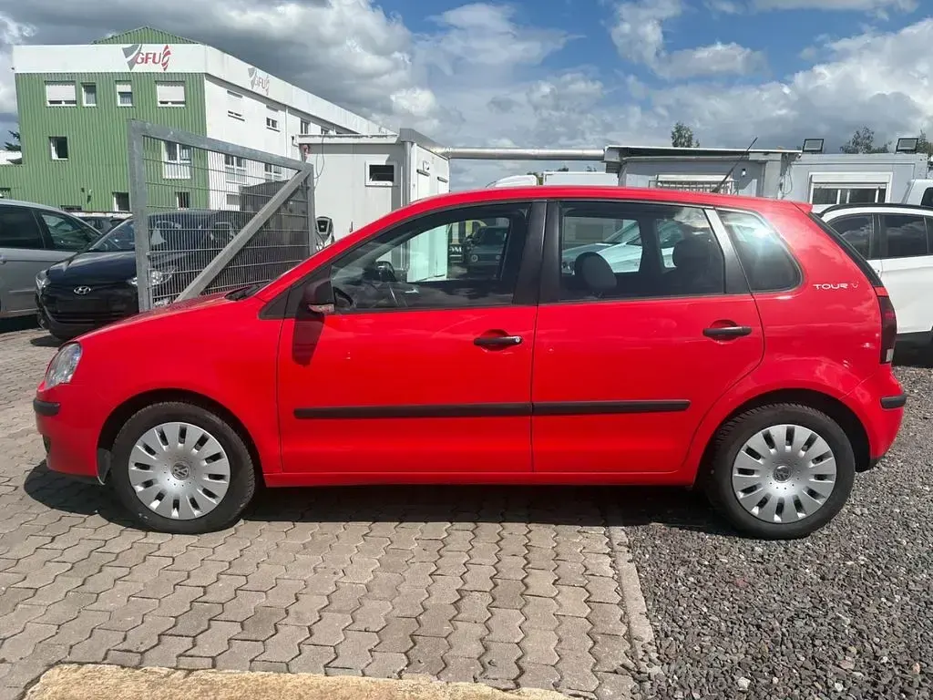 Gebraucht VW Polo 69 PS (50 kW) 2007 Rot Kleinwagen