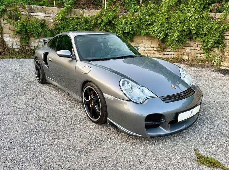 Sealgrau Gebraucht 2002 Porsche 996 Turbo Coupé | 85.990 € - Bild 1/4