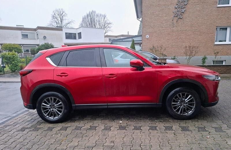 Gebraucht Mazda CX-5 Exclusive-Line 165 PS (121 kW) 2018 Rot SUV