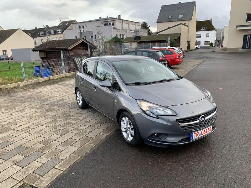 Gebraucht Opel Corsa drive 90 PS (66 kW) 2016 Grau Kleinwagen