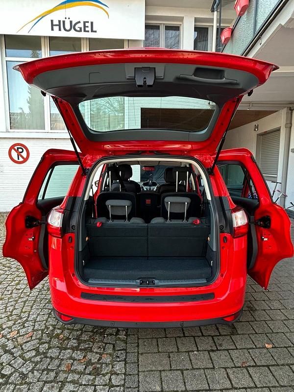 Gebraucht Ford Grand C-Max 126 PS (92 kW) 2014 Rot Van / Kleinbus