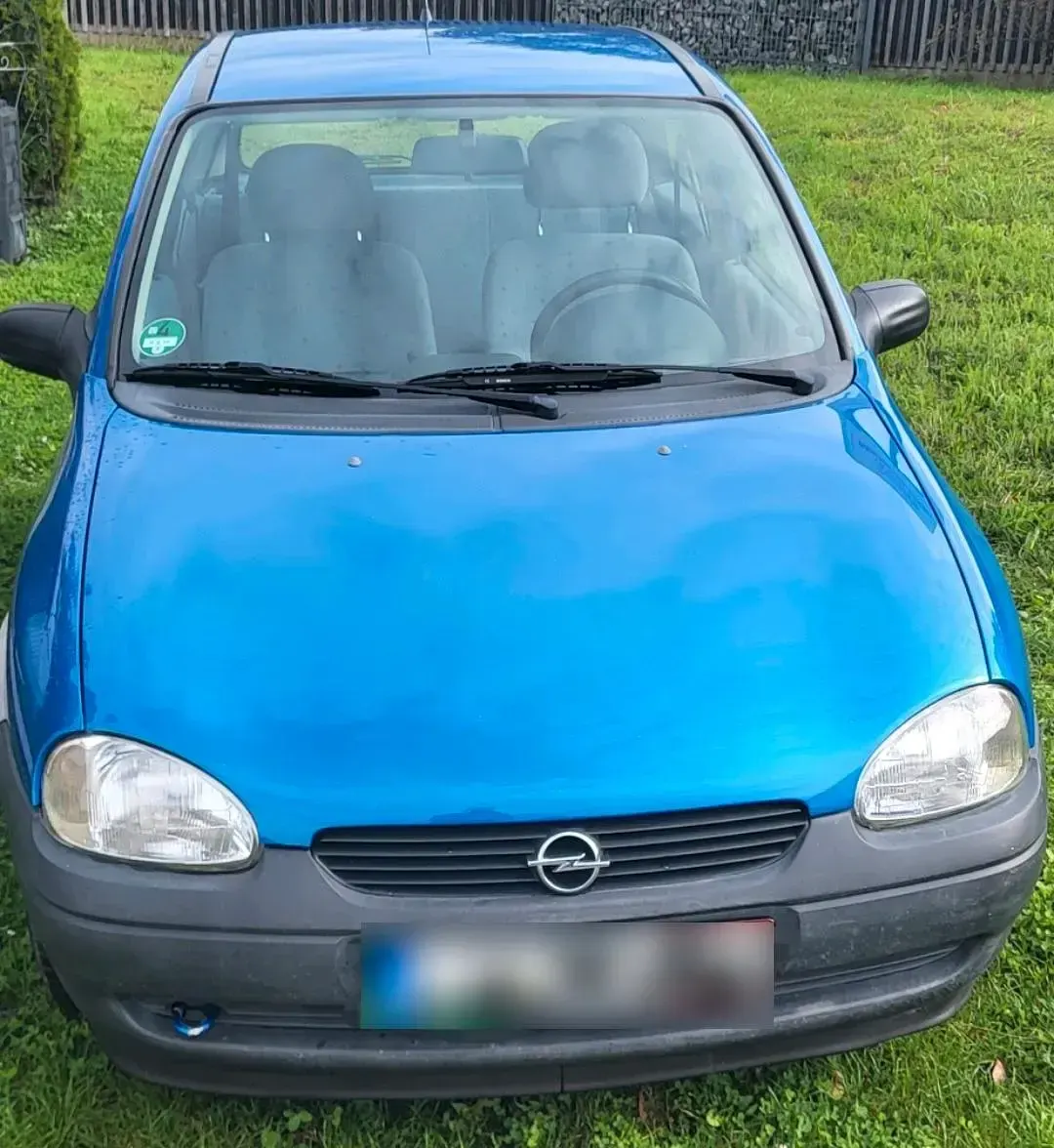Gebraucht Opel Corsa 54 PS (39 kW) 1997 Blau Kleinwagen