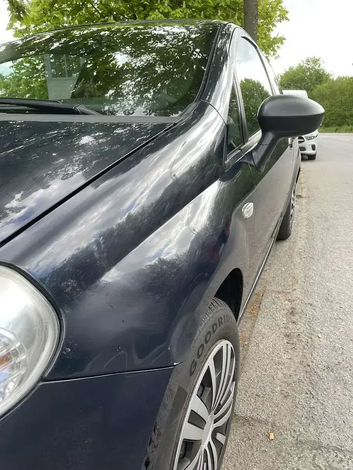Gebraucht Fiat Grande Punto Active 65 PS (47 kW) 2009 Blau Kleinwagen