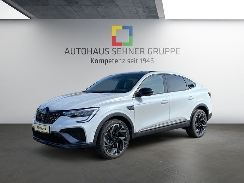 Kyanitweiß metallic (weiß) Gebraucht 2024 Renault Arkana Esprit Alpine SUV | 35.490 € - Bild 1/4