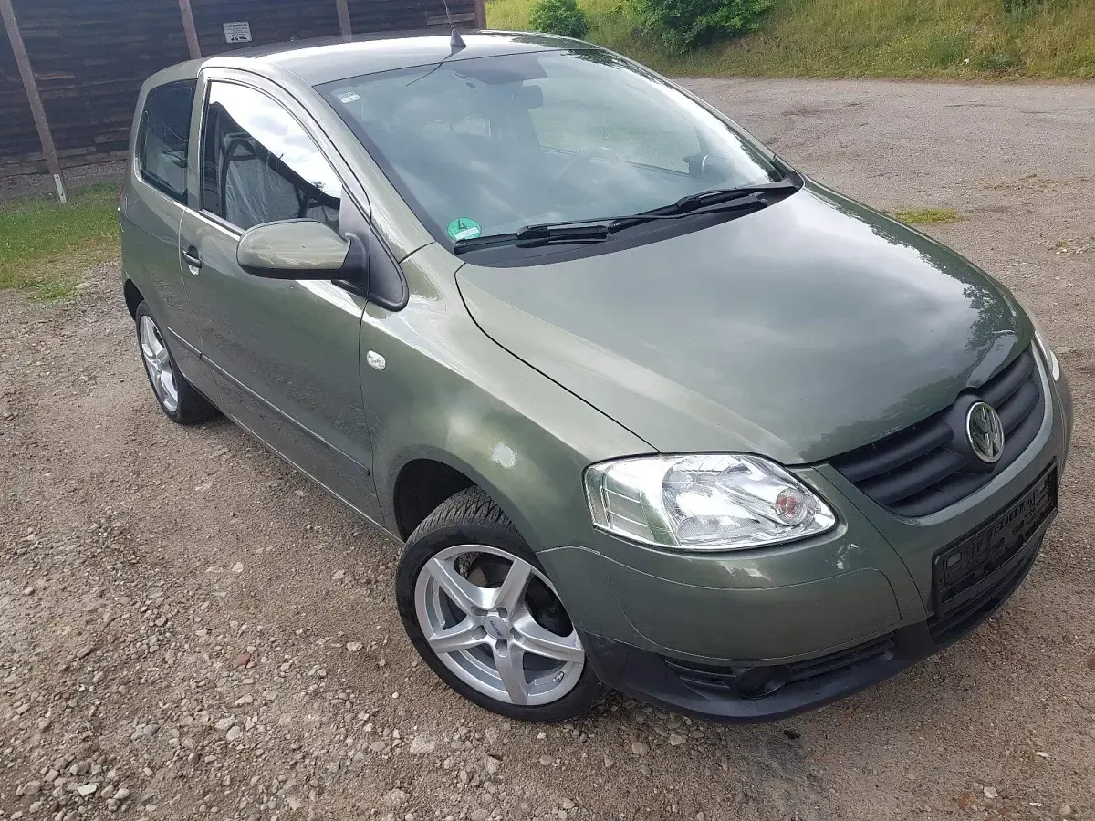 Gebraucht VW Fox 60 PS (44 kW) 2006 Grün Kleinwagen