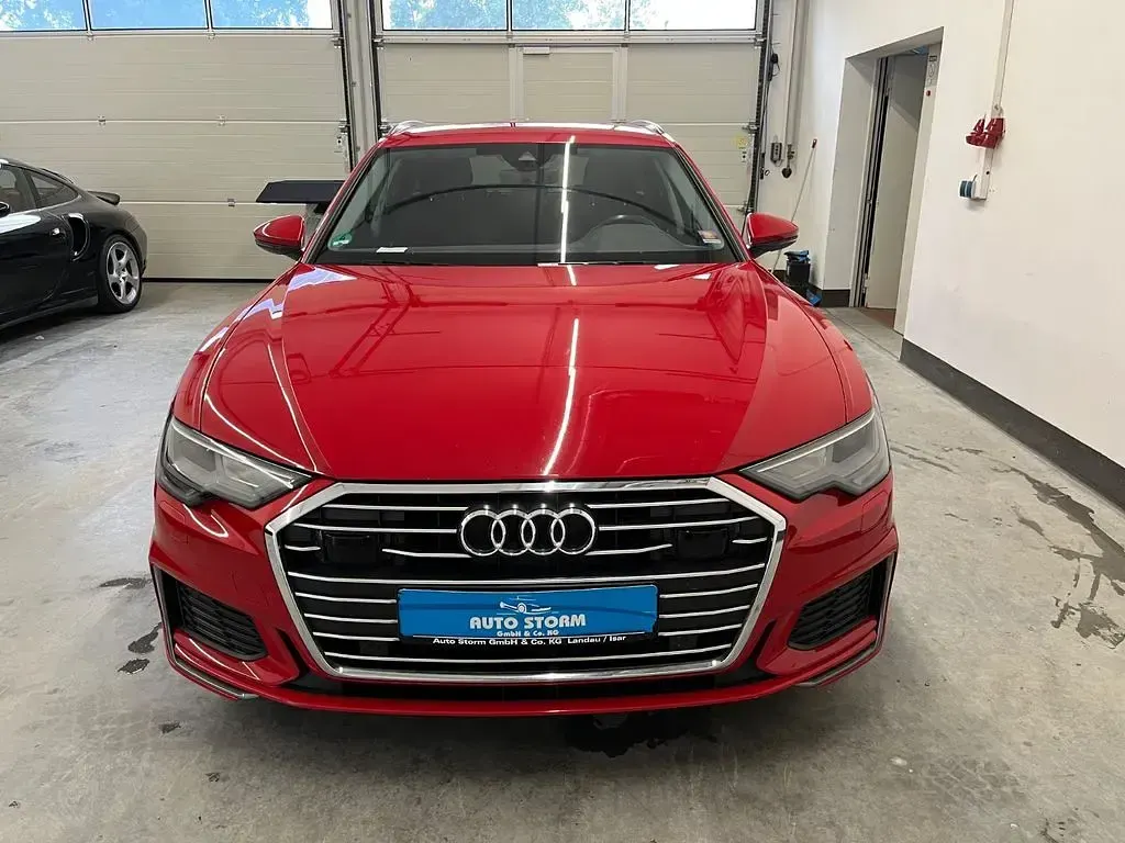 Używany Audi A6 S-Line 204 KM (150 kW) 2021 Czerwony Kombi