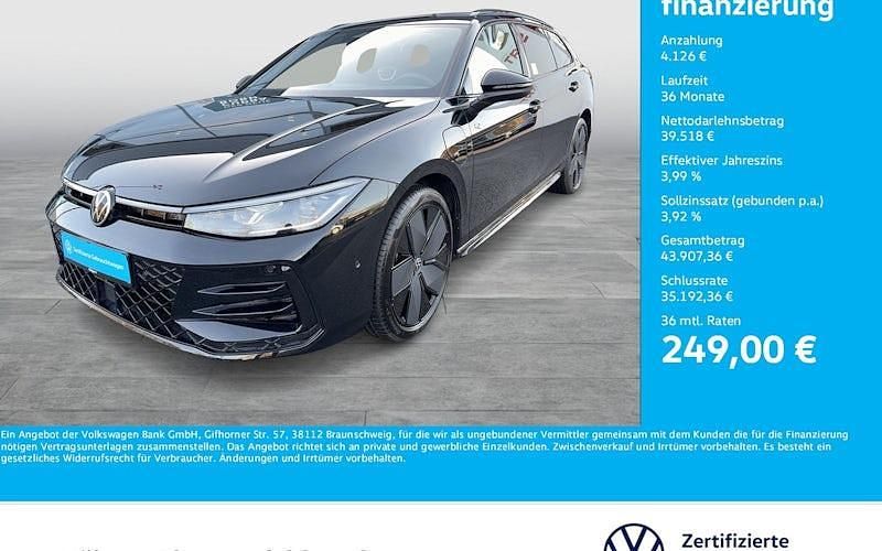 Schwarz Gebraucht 2025 VW Passat R-line Kombi | 43.644 € (Guter Preis) - Bild 1/3