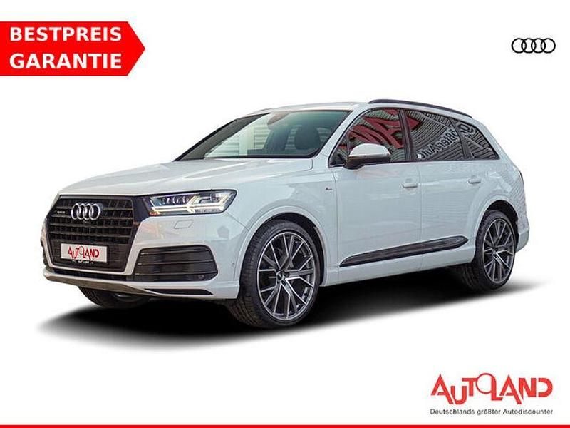 Gletscherweiß metallic Gebraucht 2019 Audi Q7 S-Line SUV | 42.990 € (Etwas zu teuer) - Bild 1/4