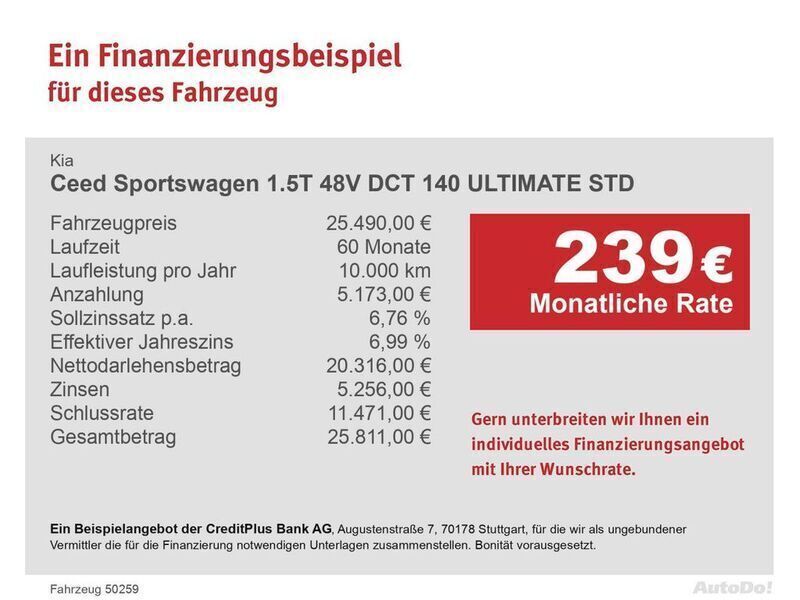 Weiß Neu 2025 Kia Ceed 4 Limousine | 25.490 € (Superpreis) - Bild 1/1