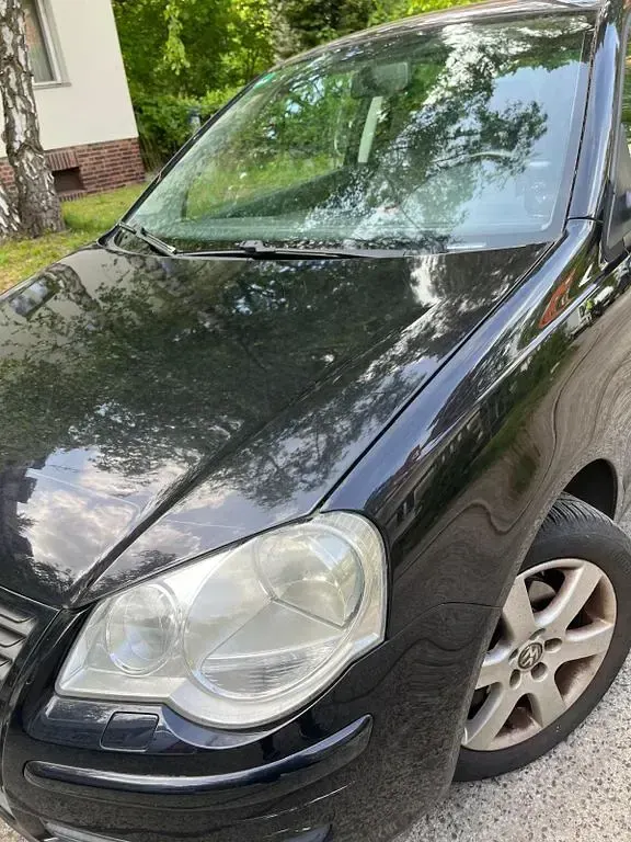 Gebraucht VW Polo Trendline 60 PS (44 kW) 2009 Schwarz Kleinwagen