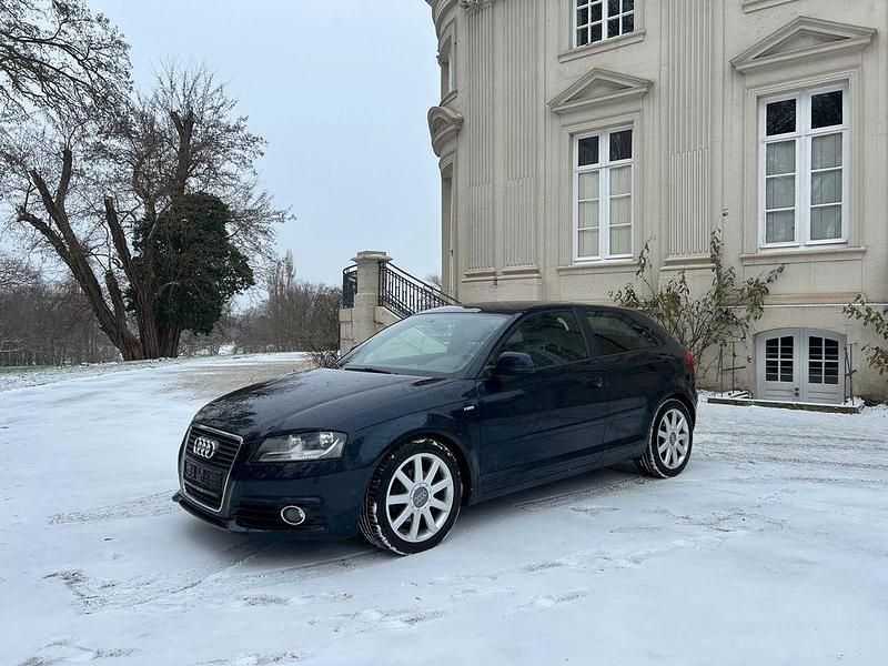 Gebraucht Audi A3 S-line plus 160 PS (117 kW) 2009 Blau Kleinwagen