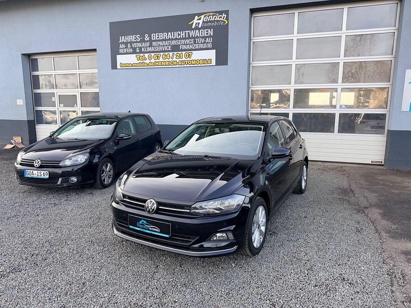 Schwarz Gebraucht 2021 VW Polo Highline Kleinwagen | 14.550 € (Guter Preis) - Bild 1/4