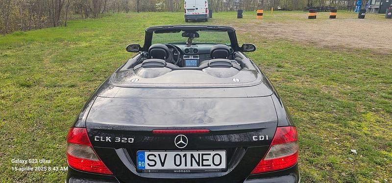 Schwarz Gebraucht 2007 Mercedes CLK320 Avantgarde Cabrio | 8.000 € (Guter Preis) - Bild 1/4
