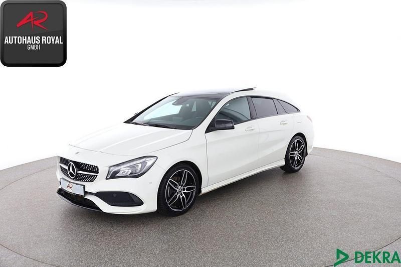 Weiß Gebraucht 2017 Mercedes CLA200 Shooting Brake AMG Kombi | 21.880 € (Fairer Preis) - Bild 1/4