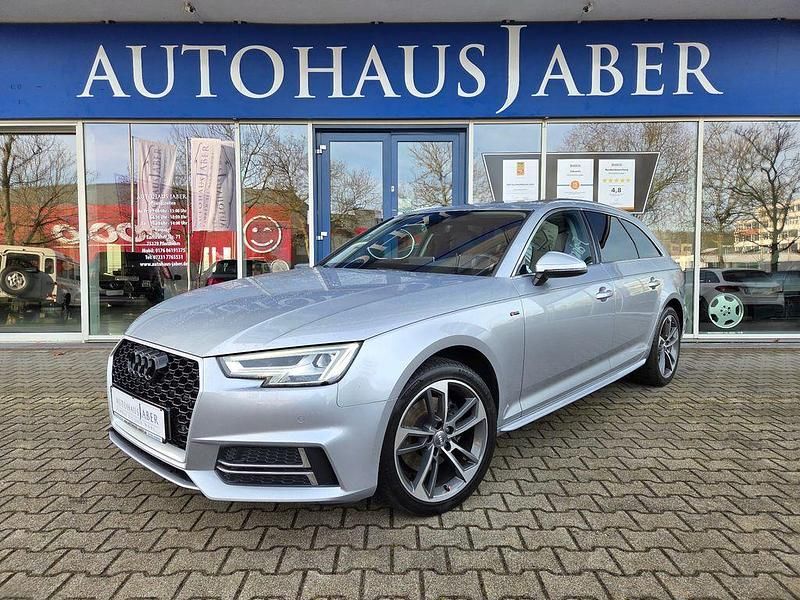 Silber Gebraucht 2017 Audi A4 S-Line Limousine | 17.489 € (Guter Preis) - Bild 1/4