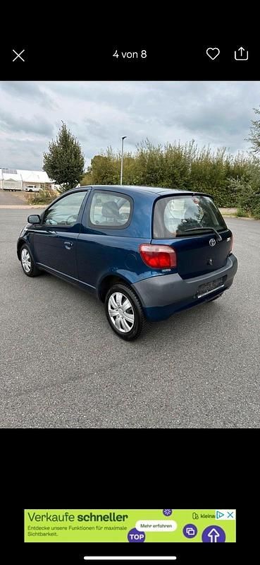 Blau Gebraucht 2003 Toyota Yaris Kleinwagen | 850 € (Guter Preis) - Bild 1/4