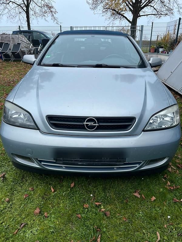 Silber Gebraucht 2002 Opel Astra Cabriolet Cabrio | 990 € (Superpreis) - Bild 1/4