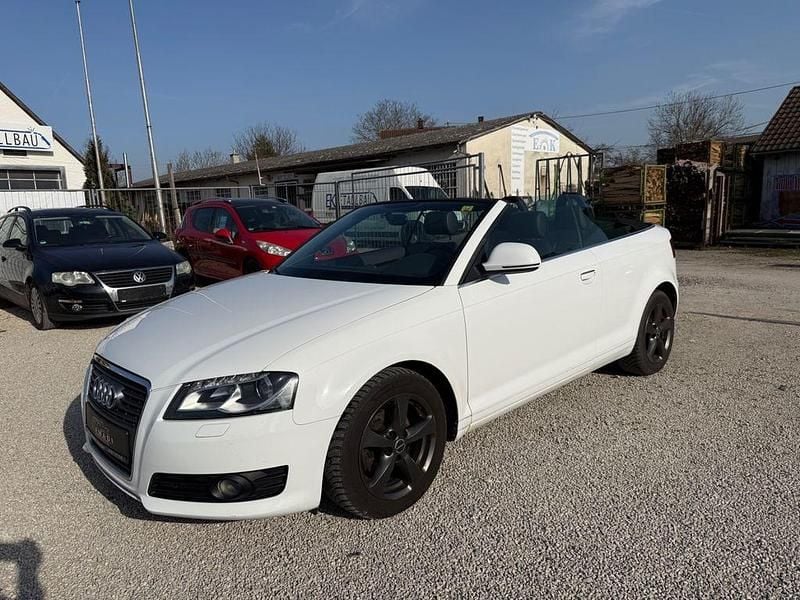 Gebraucht Audi A3 Cabriolet Ambition 102 PS (75 kW) 2009 Weiß Cabrio