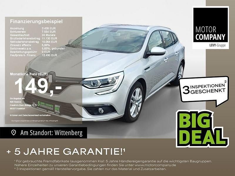 Grau Gebraucht 2020 Renault Mégane GrandTour Business Kombi | 13.990 € (Fairer Preis) - Bild 1/4