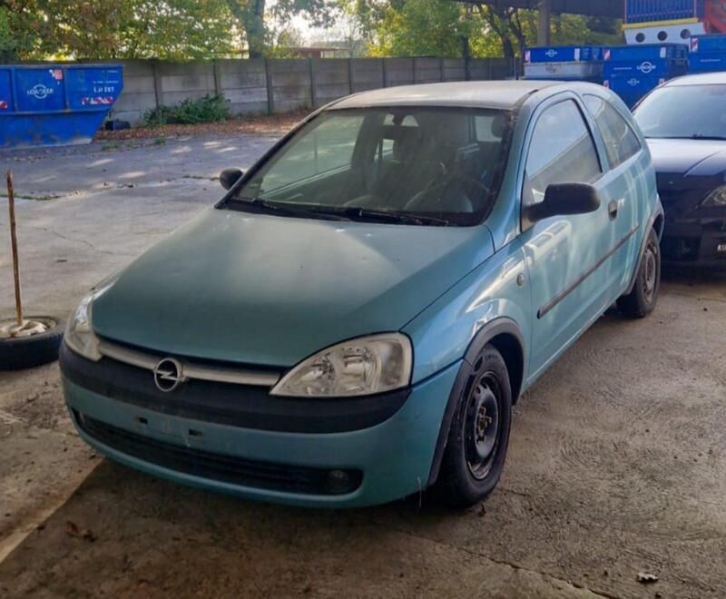 Blau Gebraucht 2002 Opel Corsa Kleinwagen | 380 € (Superpreis) - Bild 1/4