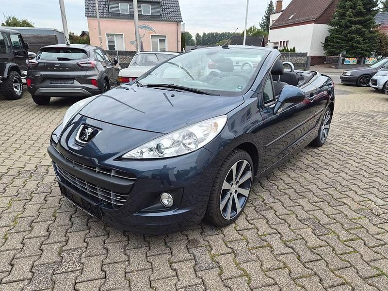 Blau Gebraucht 2012 Peugeot 207 CC Cabrio | 4.999 € (Fairer Preis) - Bild 1/4
