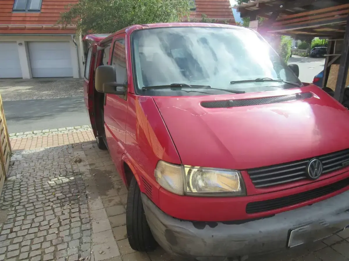 Gebraucht VW T4 102 PS (75 kW) 1998 Rot Van
