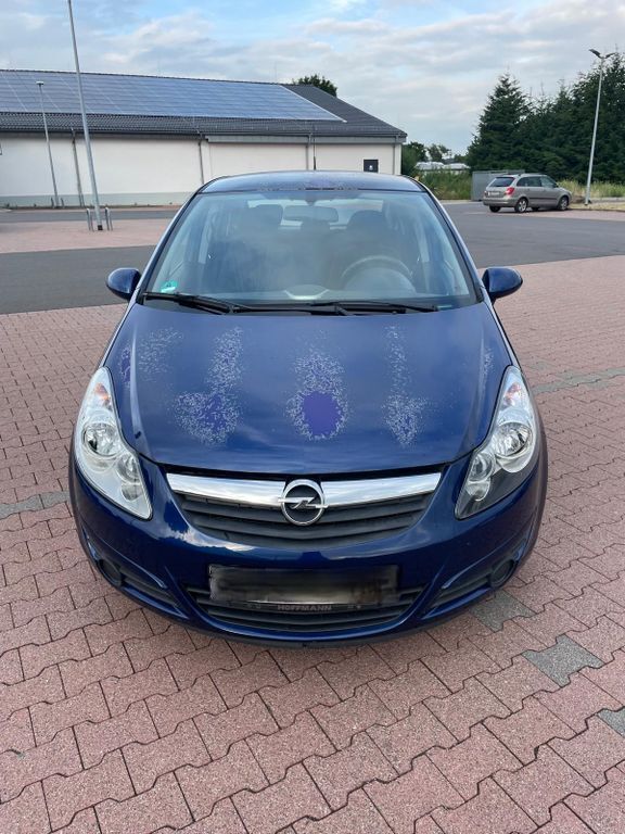 Blau Gebraucht 2008 Opel Corsa Limousine | 1.950 € (Guter Preis) - Bild 1/4