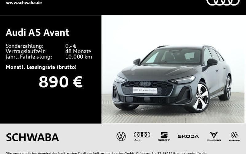 Grau Gebraucht 2025 Audi A5 Ambiente Coupé | 67.960 € (Etwas zu teuer) - Bild 1/4