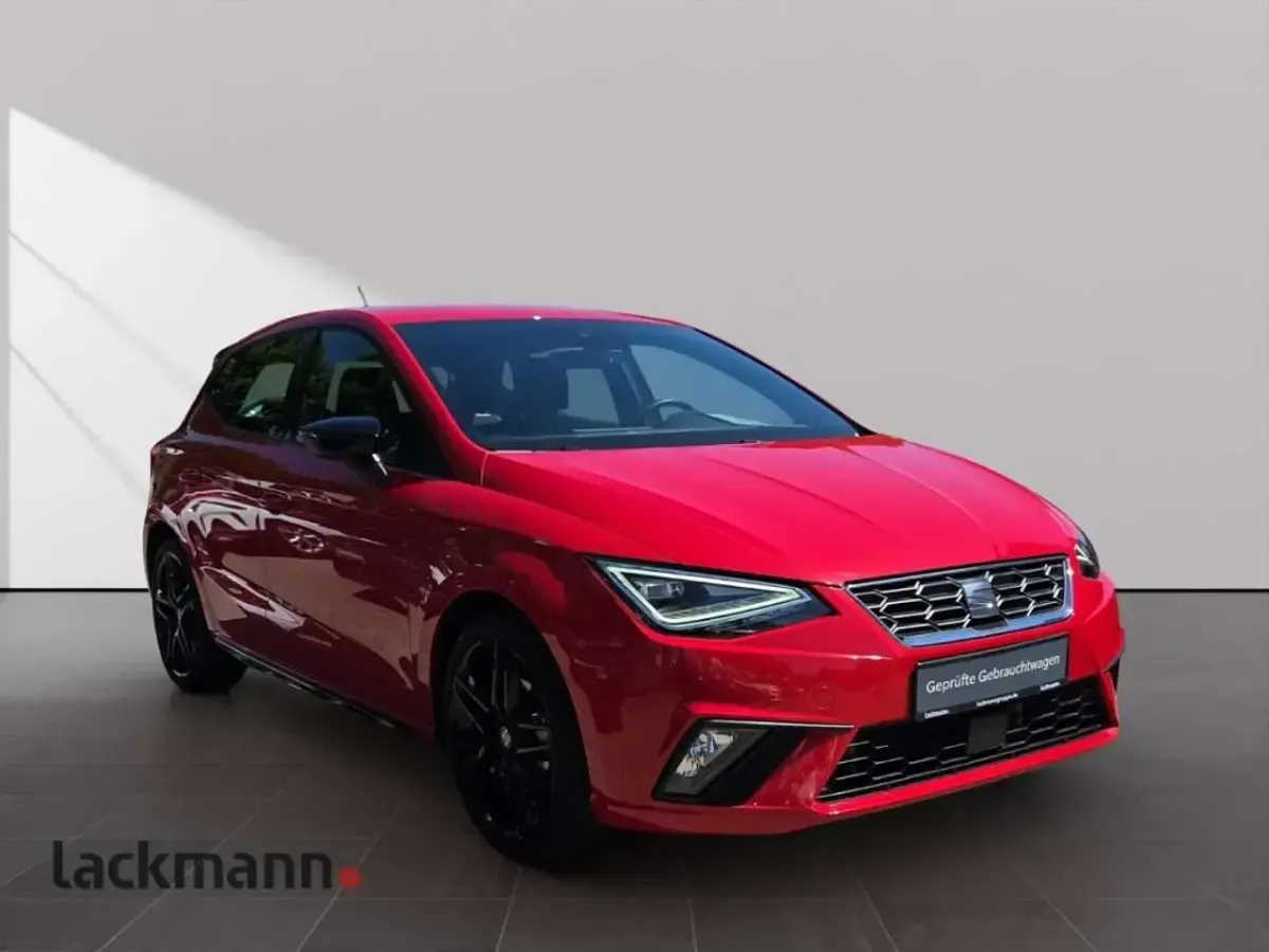 Gebraucht Seat Ibiza Black Edition 150 PS (110 kW) 2023 Rot Kleinwagen