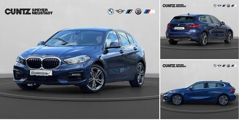 Blau Gebraucht 2022 BMW 120 Sport Line Kleinwagen | 27.880 € (Etwas zu teuer) - Bild 1/4
