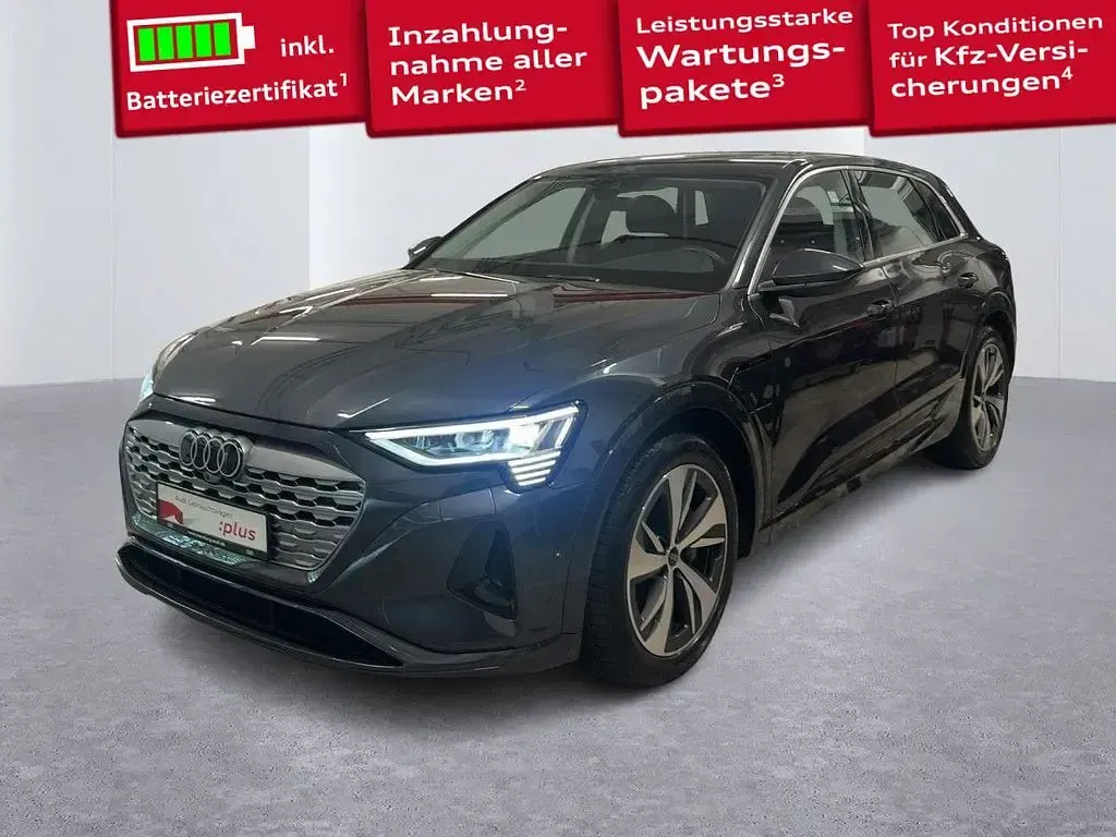 Gebraucht Audi Q8 e-tron Advanced Plus 300 kW (408 PS) 2023 Manhattangrau metallic SUV