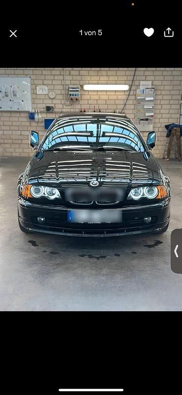 Schwarz Gebraucht 2001 BMW 320 Coupé | 1.800 € (Guter Preis) - Bild 1/2