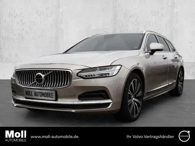 Crystal white pearl Neu 2024 Volvo V90 Plus Kombi | 46.480 € (Guter Preis) - Bild 1/3