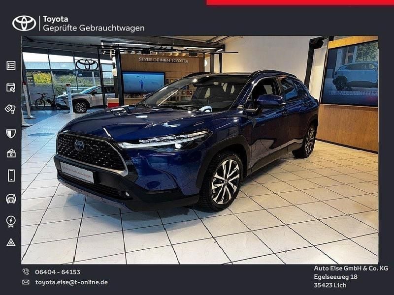 Blau Gebraucht 2024 Toyota Corolla Cross Premium SUV | 33.790 € (Guter Preis) - Bild 1/4