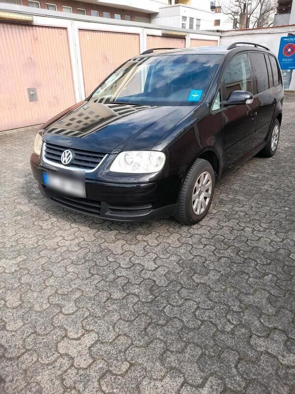 Schwarz Gebraucht 2003 VW Touran Van / Kleinbus | 1.500 € (Guter Preis) - Bild 1/4