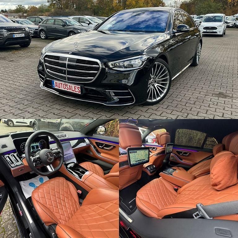 Schwarz Gebraucht 2022 Mercedes S350 AMG line Limousine | 76.052 € (Etwas zu teuer) - Bild 1/4