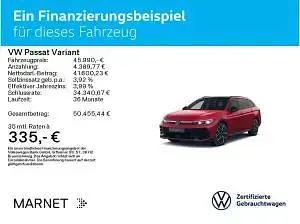 Gebraucht VW Passat R-line 265 PS (194 kW) 2025 Chilirot metallic/grenadillsch Kombi