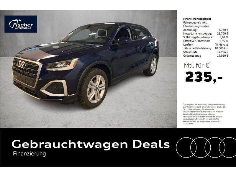 Gebraucht Audi Q2 Advanced 150 PS (110 kW) 2024 Navarrablau metallic SUV
