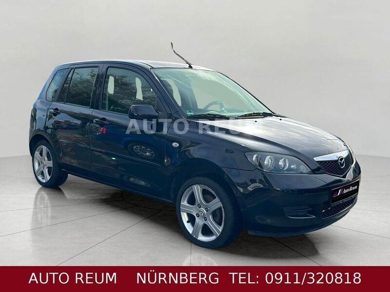 Schwarz Gebraucht 2006 Mazda 2 Active Kleinwagen | 990 € (Superpreis) - Bild 1/4