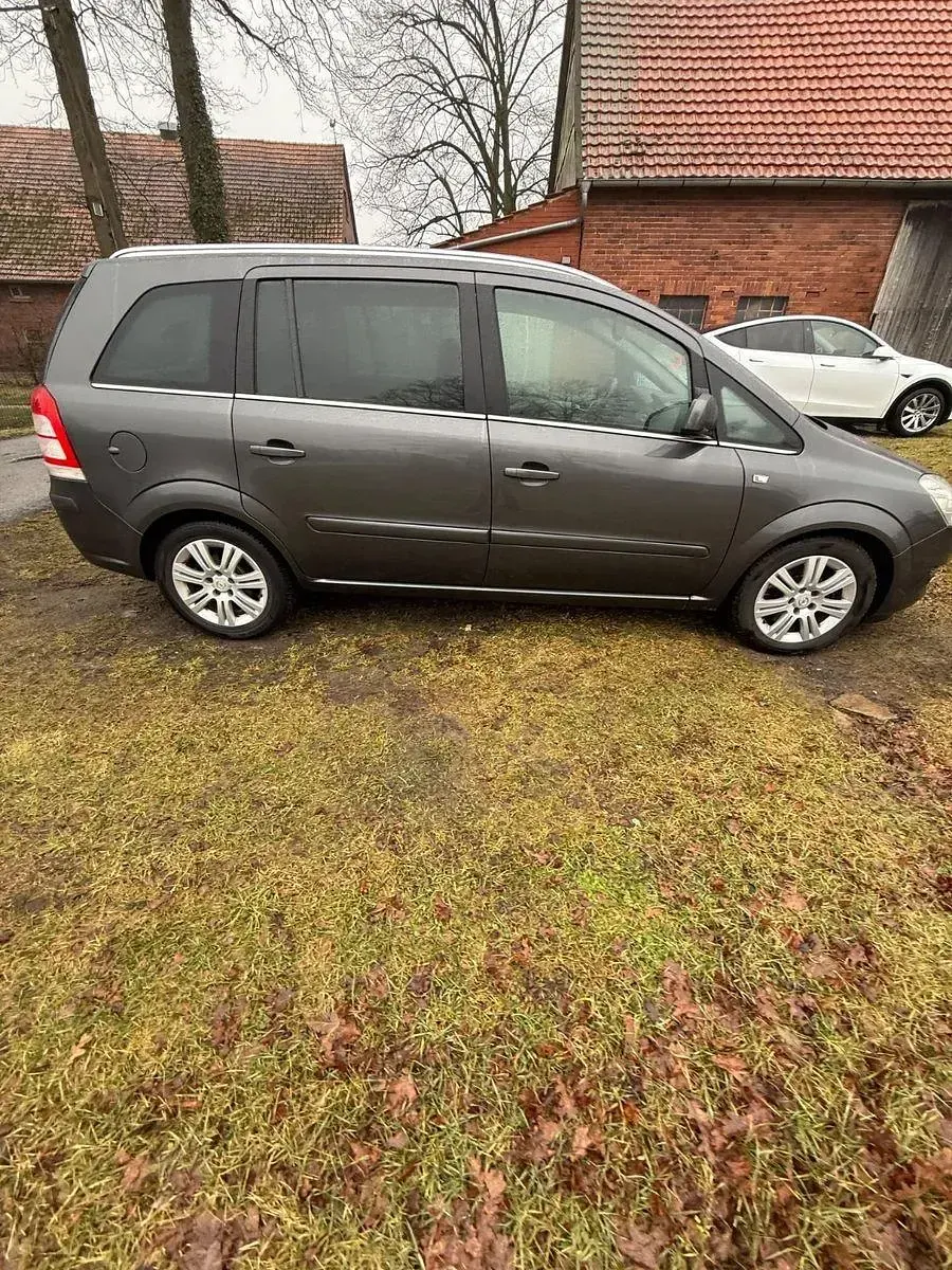 Gebraucht Opel Zafira Family 125 PS (91 kW) 2011 Grau Van / Kleinbus