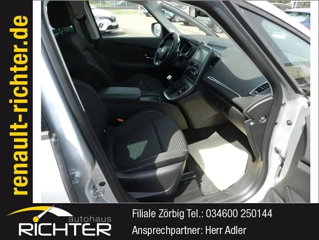 Gebraucht Renault Grand Scénic IV Intens 140 PS (102 kW) 2021 Silber Van / Kleinbus