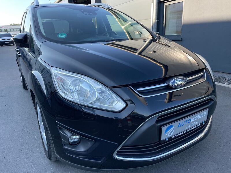 Schwarz Gebraucht 2013 Ford Grand C-Max Trend Van / Kleinbus | 7.490 € (Etwas zu teuer) - Bild 1/4