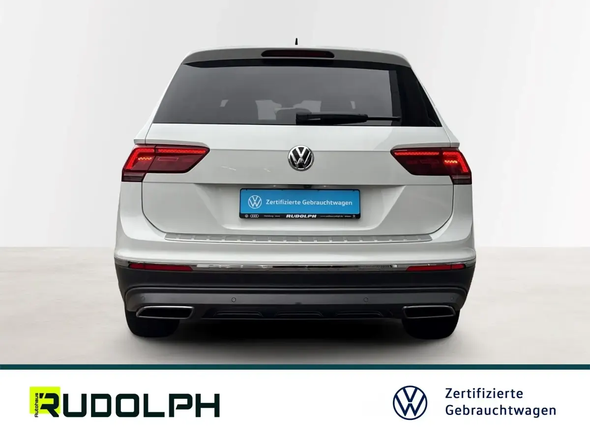 Gebraucht VW Tiguan Allspace Highline 245 PS (180 kW) 2019 Pure white SUV
