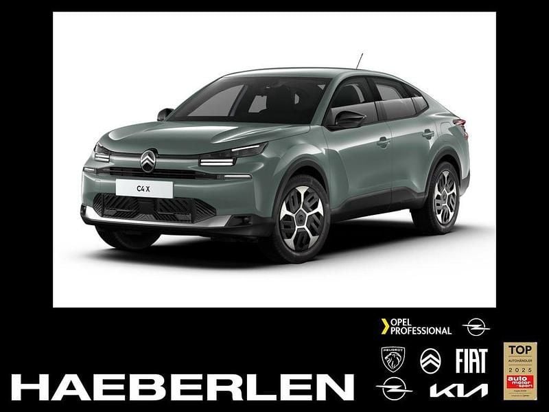 Neu Citroën C4 X 144 PS (105 kW) 2026 Manhattangrün SUV