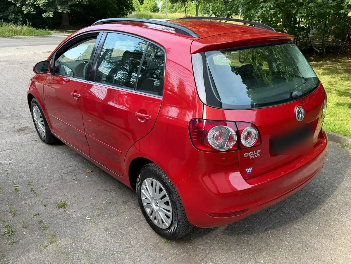 Gebraucht VW Golf VI 86 PS (63 kW) 2011 Rot Kleinwagen