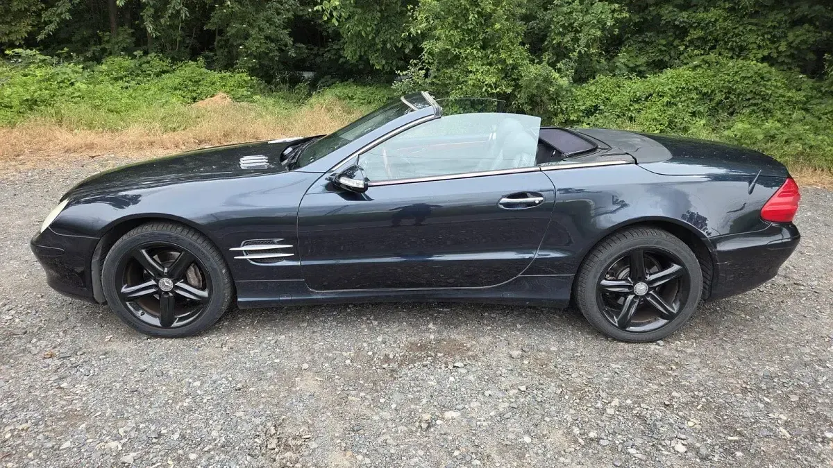 Gebraucht Mercedes SL350 245 PS (180 kW) 2003 Schwarz Cabrio